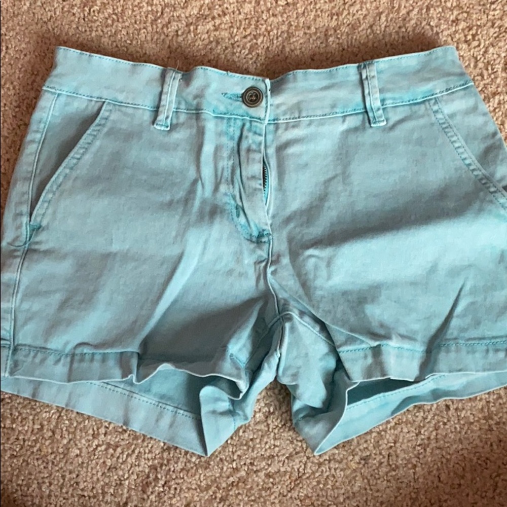 Blue shorts